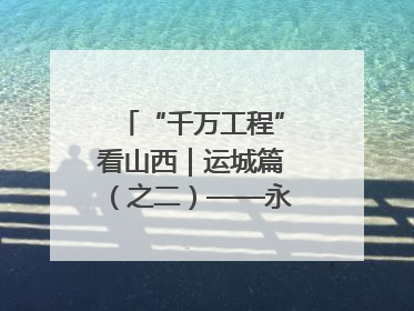 “千万工程”看山西｜运城篇（之二）——永济市东开张村