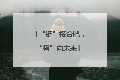“链”接合肥，“智”向未来