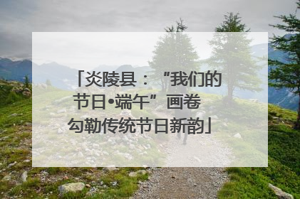 炎陵县：“我们的节日•端午”画卷 勾勒传统节日新韵