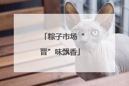 粽子市场“晋”味飘香
