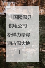 国网温县供电公司：榜样力量浸润古温大地