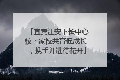 宜宾江安下长中心校：家校共育促成长，携手并进待花开