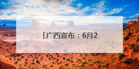 广西宣布：6月20日之后，暂停消费品以旧换新补贴