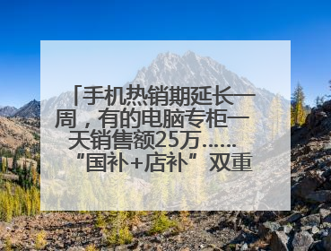 手机热销期延长一周，有的电脑专柜一天销售额25万……“国补+店补”双重优惠点燃德州“考后经济”