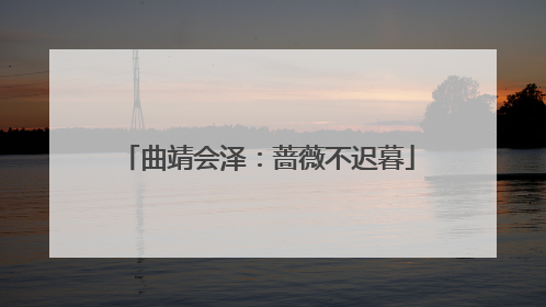 曲靖会泽：蔷薇不迟暮