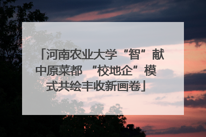 河南农业大学“智”献中原菜都 “校地企”模式共绘丰收新画卷