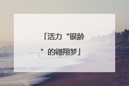活力“银龄”的翱翔梦