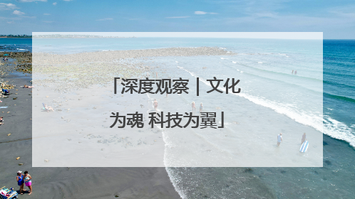 深度观察｜文化为魂 科技为翼