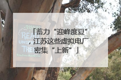 蓄力“迎峰度夏”，江苏这些虚拟电厂密集“上新”