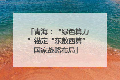 青海：“绿色算力”锚定“东数西算”国家战略布局