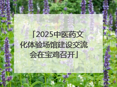 2025中医药文化体验场馆建设交流会在宝鸡召开